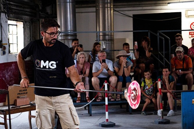 Glass Blowing Show Visit Murano Glass Factory and Showroom OMG - Visitor Experience and Reviews