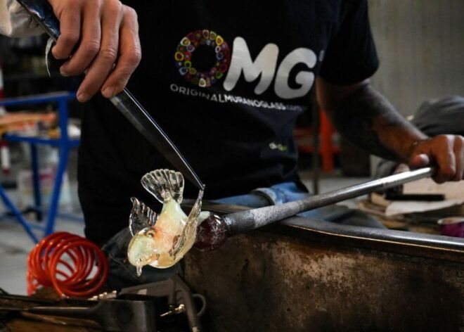 Glass Blowing Show Visit Murano Glass Factory & Showroom OMG - Explore the Venetian Tradition of Glass Making