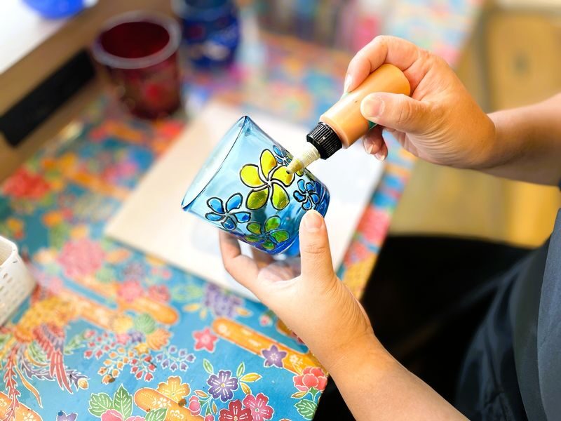 Glass Painting Experience in Okinawa - A quick look at the experience