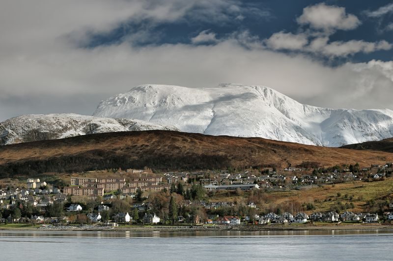 Glenfinnan, Glencoe & Scottish Highlands Tour from Edinburgh - Fort William beneath Ben Nevis