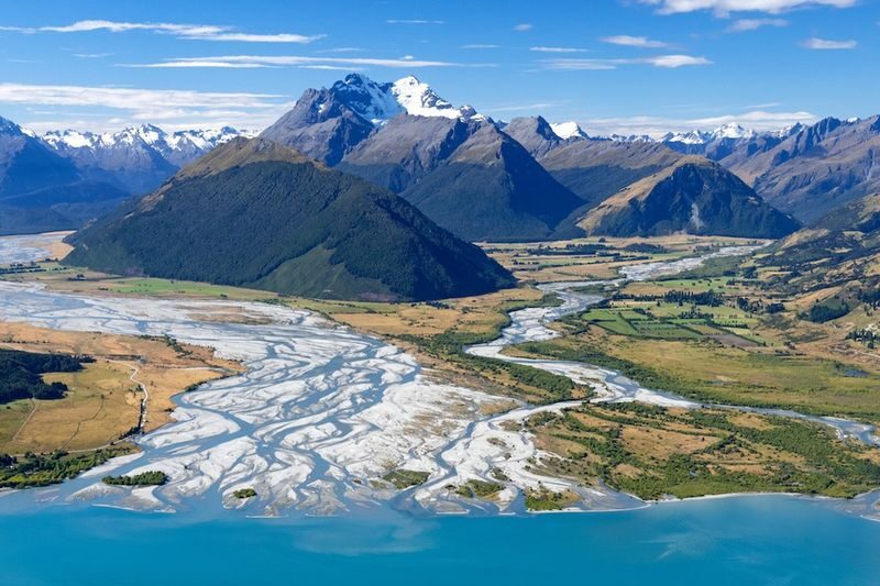 Glenorchy Glacier Express Helicopter Flight - Stepping onto the ice