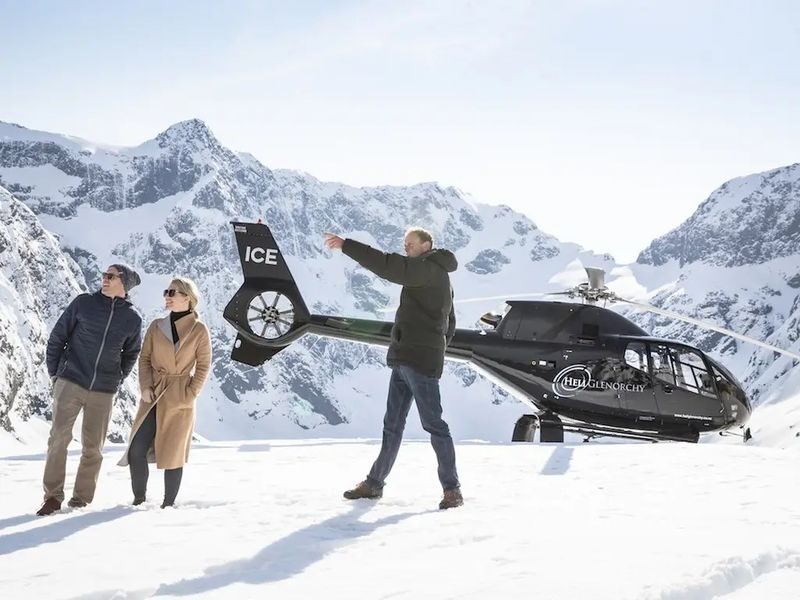 Glenorchy Helicopter Flight with Snow Landing 30-Minute Experience - Glenorchy from the air