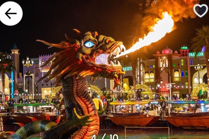 Global Village Ticket With Meal Voucher - Benefits of the Global Village Ticket