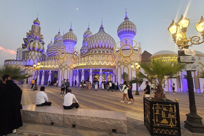 Global Village Two Way Transfer by Van in Dubai - Additional Information and Participation