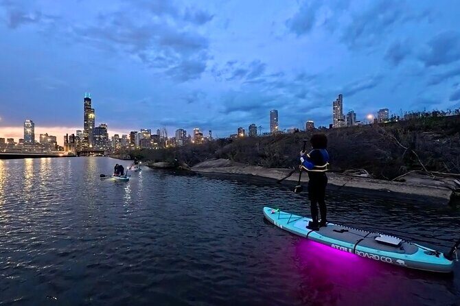 Glow and Glide Paddleboard Sunset Experience Chicago - Good To Know