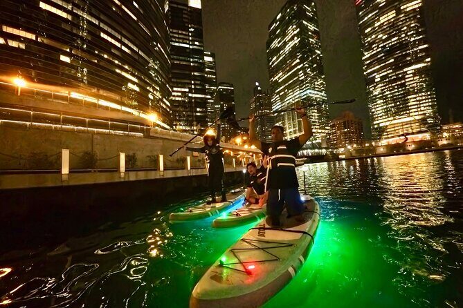 Glow and Glide Paddleboard Sunset Experience Chicago - FAQs