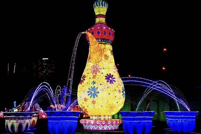 Glow Garden Ticket & Two Way Private Transfers - Flexible Cancellation Policy