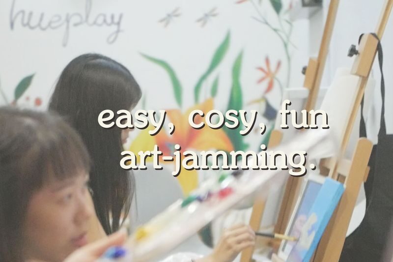 Glow in the Dark, Canvas or Tote Bag Art Jamming - A relaxed art session on Beach Road