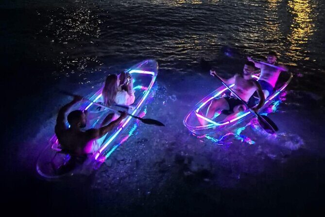 Glowing Night Kayak Tour with LED lights and Moonlight - The Experience: Pros and Cons