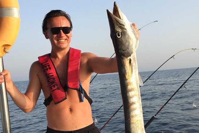 Go Fishing Dubai 5 Hours Trolling & Regular Fishing - Catch Grouper, Catfish, and More With Light Tackle