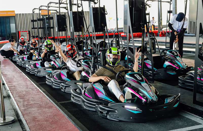 Go Kart, Paintball, Archery & Sim Racing Action Pass in Ho Chi Minh - Racing at City Park, beyond central Ho Chi Minh City