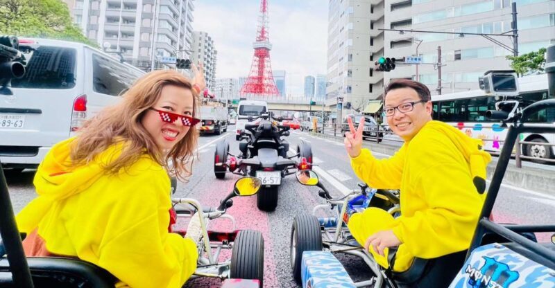 Go kart Tour from Tokyo Tower, Shibuya Crossing, Harajuku - An Adventure Like No Other: Tokyo in a Go-Kart