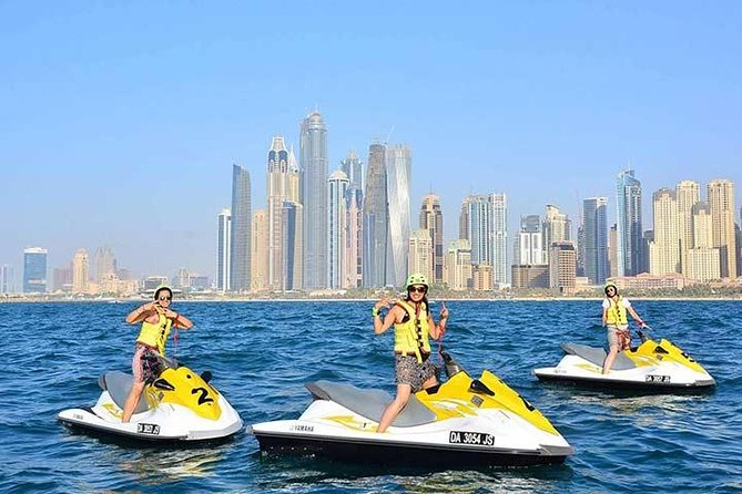 Go on a Jet Ski Safari Adventure to Burj Al Arab, Palm Jumeirah and Dubai Marina - Capturing Memorable Moments