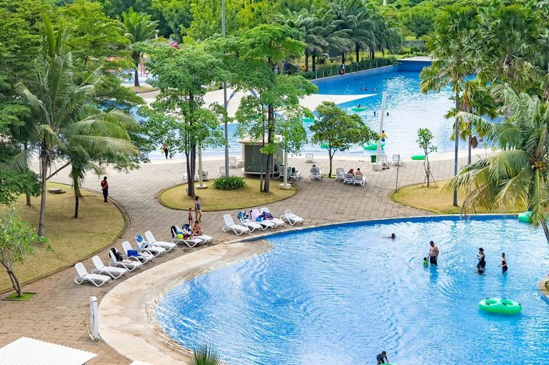 Go! Wet Waterpark Ticket in Bekasi - Wave pool, swimming, and a slower pace
