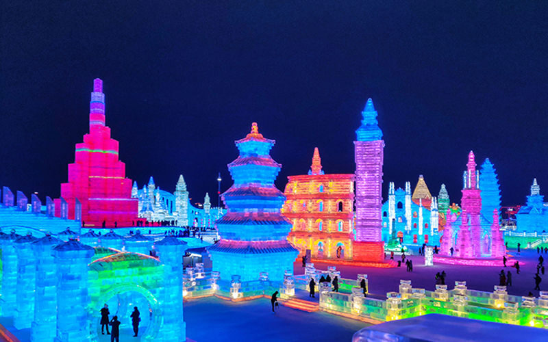 Go Wild Great Northeast | Harbin & Changbai Mountain & Snow Town & Lake Jingpo 6-Day Bus Tour - A winter route from Harbin to Jilin