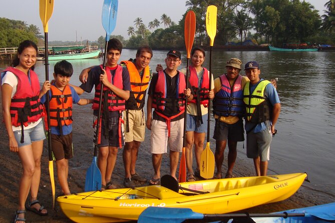 Goa Kayaking Spikes Salonia Backwaters Kayaking Experience - Inclusions and Amenities