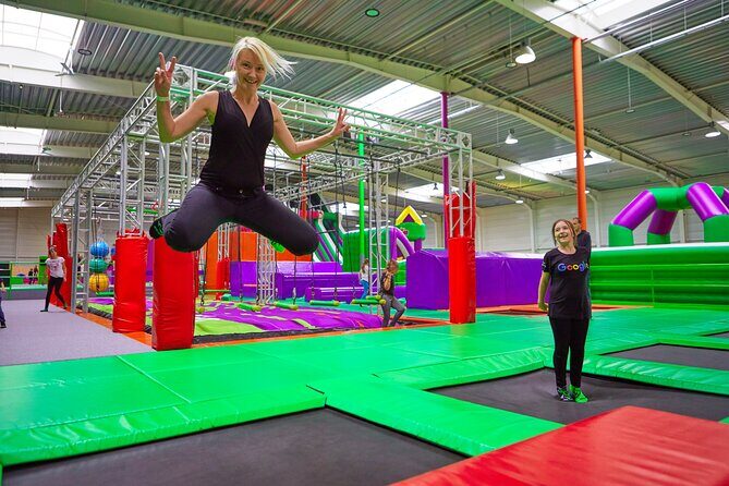 GOjump MEGAPARK Kraków-Sikorki - 1 hour Trampoline Park ticket - Good To Know
