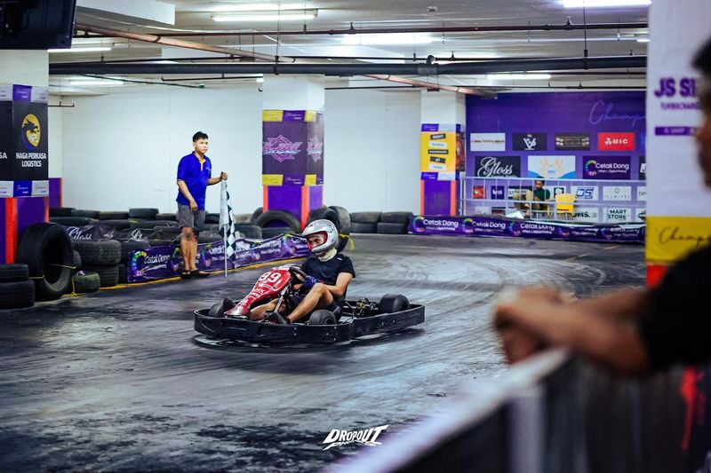 GoKart Experience in Champion GoKart Medan - The eatery above the circuit