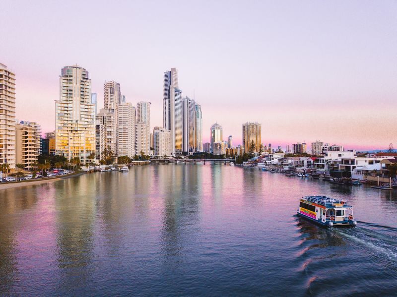Gold Coast City Lights Cruise Tour - Commentary, snacks and the onboard feel