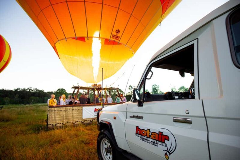 Gold Coast: Hot Air Balloon Flight+Vineyard Breakfast+Alpaca - An Enchanting Sunrise Balloon Ride with Unmatched Views