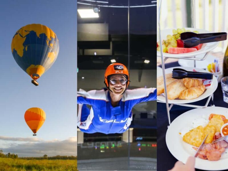 Gold Coast: Hot Air Balloon, Winery Breakfast & iFly - An In-Depth Look at the Experience