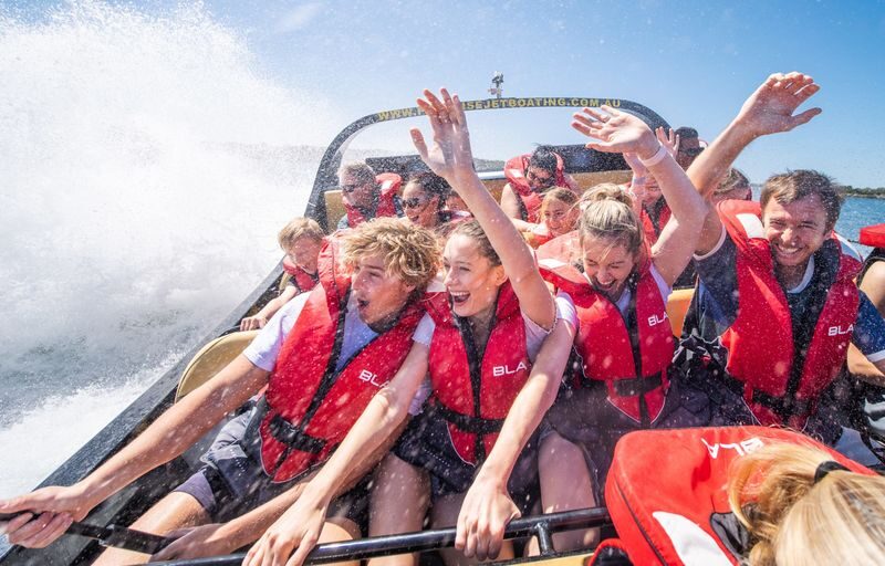 Gold Coast Jet Boat Ride - The Nerang River sets the scene
