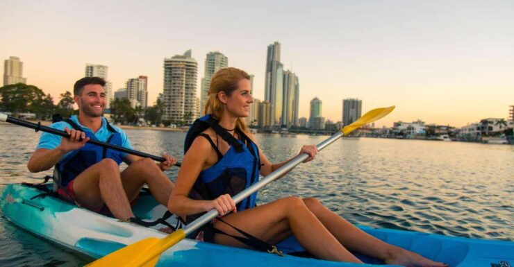 Gold Coast: Sunset Kayaking Tour to Macintosh Island - Tour Duration and Instructor Details