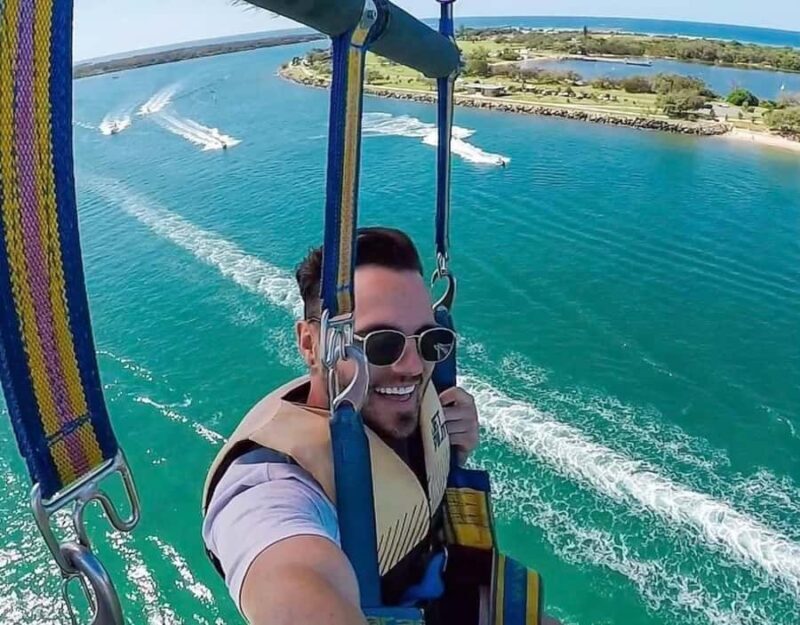 Gold Coast: Surfers Parasailing with Free Photos - The Sum Up