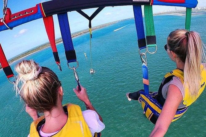 Gold Coast Tandem Parasail & V8 Jetboat Combo - 1 Location - Tandem Parasailing Details