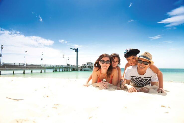 Gold Coast: Tangalooma Beach Day Cruise With Bus Transfers - Booking Details and Location Information