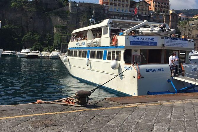 Gold Cruise Positano and Amalfi (From Sorrento, Seiano or C.Stabia) - Itinerary Highlights