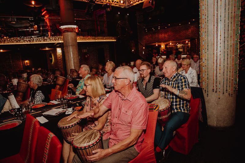 GOLD Restaurant Half-Day Dining Experience with Drumming Lesson - Key points before you book
