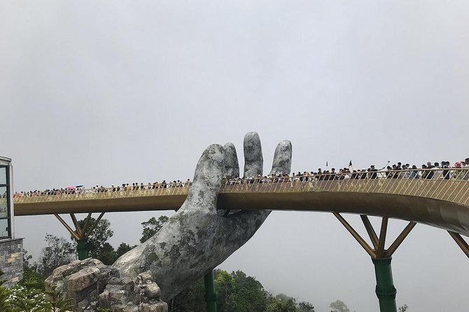 Golden Bidge, Marble Mountain & Monkey Mountains From Hotel in Da Nang or Hoi an - Exploring the Beauty of Marble Mountain