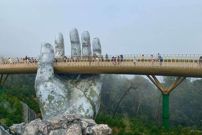 Golden Bridge Ba Na Hill Tour- Early Start to Avoid Crowd,Nice Photo Opportunity - Capturing Stunning Photos on the Golden Bridge Ba Na Hill Tour