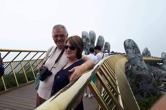 GOLDEN BRIDGE & BA NA HILL via CABLE CAR From DA NANG or HOI an (Private Tour) - Departure Options: Da Nang or Hoi an