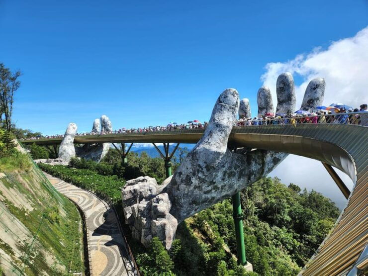 Golden Bridge Ba Na Hills -Early Morning to Avoid Crowds - Good To Know