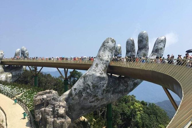 GOLDEN BRIDGE & BA NA HILLS From HOTELS in DA NANG or HOI an City - Top Hotels in Hoi An for Golden Bridge & Ba Na Hills