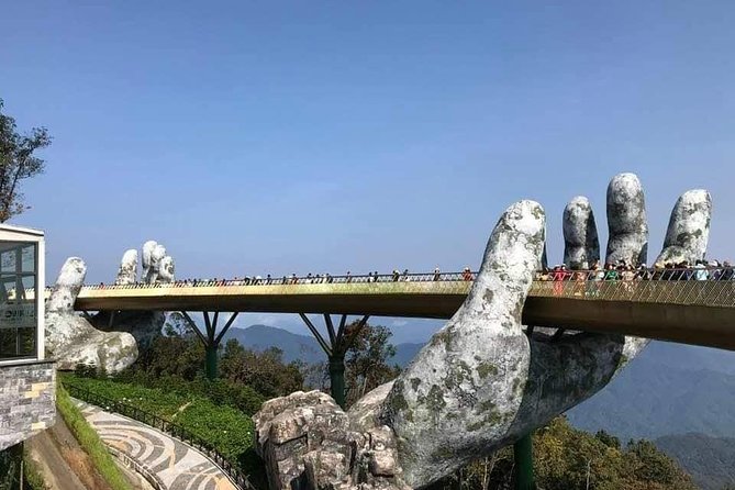 Golden Bridge Ba Na Hills in The Afternoon- Private Guided Tour - Golden Bridge Ba Na Hills in the Afternoon