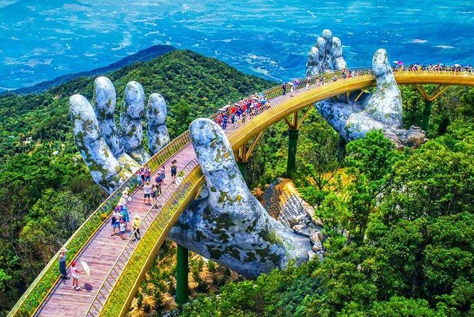 GOLDEN BRIDGE & BA NA HILLS via CABLE CAR from DA NANG or HOI AN - The Sum Up
