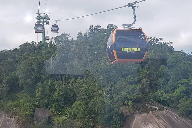 Golden Bridge Ba Na, Marble Mountain,Dragon Bridge,Monkey Mountain- Full Day Tour - Buffet Lunch at Ba Na Hills