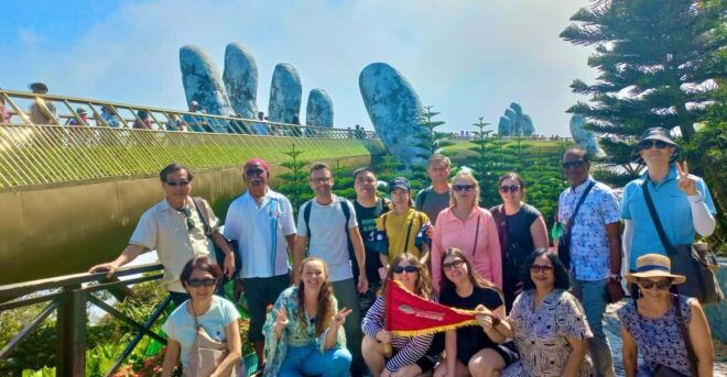 Golden Bridge - Bana Hills, Lady Buddha and Marble Mountains - Exploring Marble Mountains