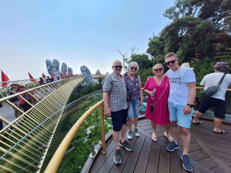 Golden Bridge - Bana Hills Luxury Group Tour From Hoi an - Itinerary Highlights