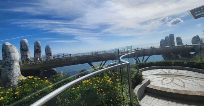 Golden Bridge-Dragon Bridge -Marble Mountain-Monkey Mountain - Itinerary Highlights