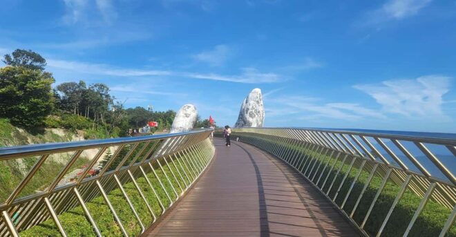 Golden Bridge-Marble Mountain-Hoi An- Night Market-Boat Ride - Cable Car Experience