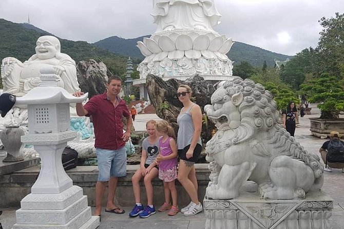 Golden Bridge- Marble Mountain- Monkey Mountain From Hotel in Hue-Da Nang-Hoi an - Hiking Adventure on Monkey Mountain