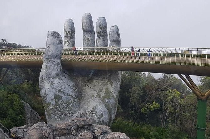 Golden Bridge- Marble Mountain- Monkey Mountain From Hotel in Hue-Da Nang-Hoi an - The Sum Up