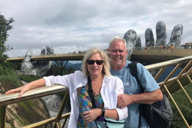 Golden Bridge-Monkey Mountain-Dragon Bridge -Marble Mountain Full Day Privatetour - Full-Day Private Tour Highlights