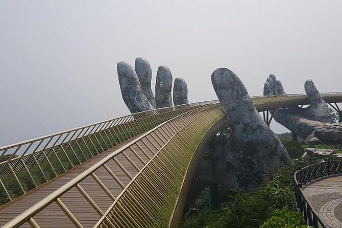Golden Bridge to Avoid Crowd -Marble Mountain- Lady Buddha Statue - What’s Included and What to Expect