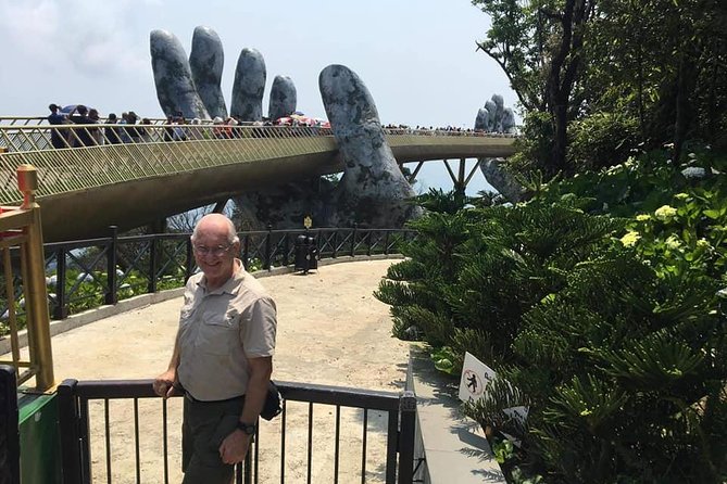 GOLDEN BRIDGE via Cable Car From HOTELS in DA NANG or HOI an City - Exploring the French Village