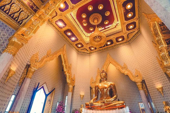 Golden Buddha, Reclining Buddha & Marble Temple Tour - Wat Phra Chetuphon: Thailands Largest Temple